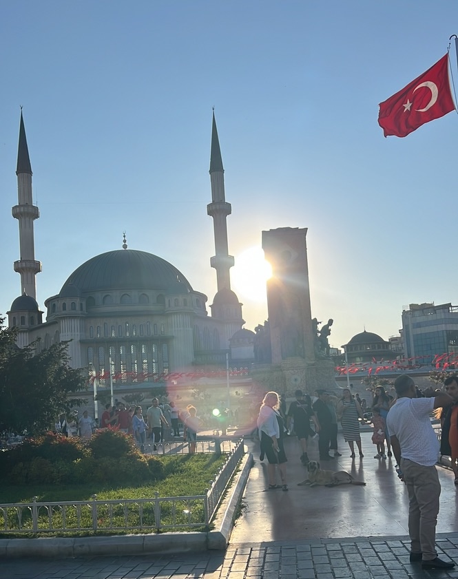 Taksim Mosque in Istanbul.